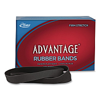 Alliance Advantage Classic Black Rubber Bands, Size 107, 0.06" Gauge, 1 lb Box, 40/Box (58075)
