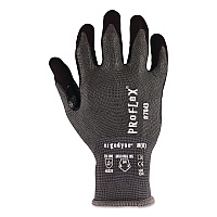 ergodyne ProFlex 7043 ANSI A4 Nitrile Coated CR Gloves, EN388: 4X42D, 10