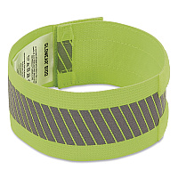 ergodyne GloWear 8100 Hi-Vis Arm/Leg Band with Hook and Loop, Small/Medium, 2/Pack (29017)
