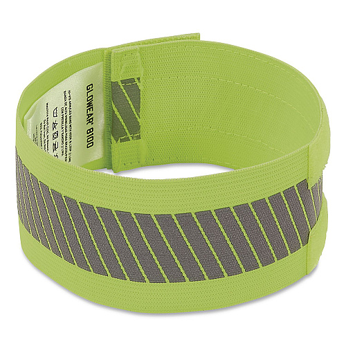 ergodyne GloWear 8100 Hi-Vis Arm/Leg Band with Hook and Loop, Small/Medium, 2/Pack (29017)