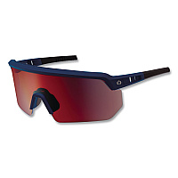 ergodyne Skullerz AEGIR Color Enhancing Anti-Scratch and Enhanced Anti-Fog Safety Glasses with Mirror Lens, Matte Blue Frame, Red Lens (55230)