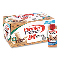 Premier Protein Cafe Latte Shake, 11 oz Bottle, 15/Carton (22002615)