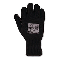 ergodyne ProFlex 7402 Thermal Knit Cooler Gloves, 11" Long, X-Large (10), Black, Pair (10615)