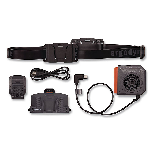 ergodyne Skullerz 8884 Hard Hat Mounted Fan Kit (60293)