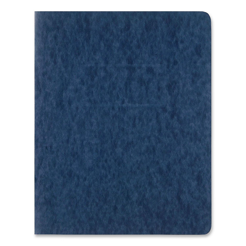 Oxford Two-Prong Pressboard Report Covers, 8.5 x 11, Dark Blue/Dark Blue, 5/Pack (99402EE)