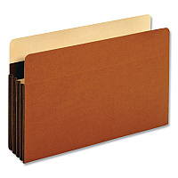 Pendaflex Tyvek-Reinforced File Pocket, 3.5" Expansion, Legal Size, Brown, 10/Box (C1526EHD10)
