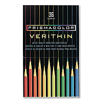 Prismacolor Verithin Colored Pencils, Assorted Lead and Barrel Colors, 36/Set (2428)