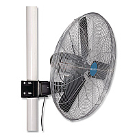 Global Industrial Oscillating Fan, Pole or Column Mount, 30