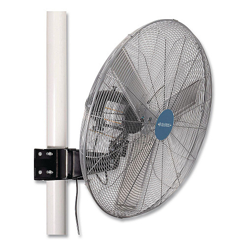 Global Industrial Deluxe Oscillating Fan, Pole or Column Mount, 30", 7,300 CFM, 1/2 hp (293158)