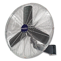 Global Industrial Oscillating Wall Mount Fan, 3 Speed, 30