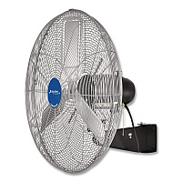 Global Industrial Deluxe Oscillating Wall Mount Fan, 24" (258321)