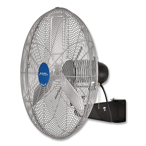 Global Industrial Deluxe Oscillating Wall Mount Fan, 30" (258322)