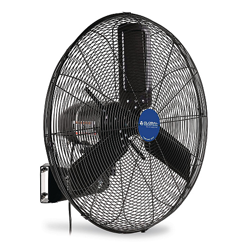 Global Industrial 2-Speed Oscillating Outdoor Rated Wall Mount Fan, 24" (292450)