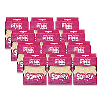 The Pink Stuff Sqeezy Dual Scrubber/Sponge, 4 x 5.3, 3.8