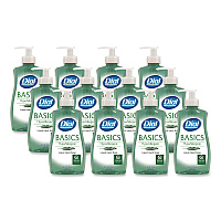 Dial Basics Hypoallergenic Liquid Hand Soap, Floral, 11 oz, 12/Carton (35488)