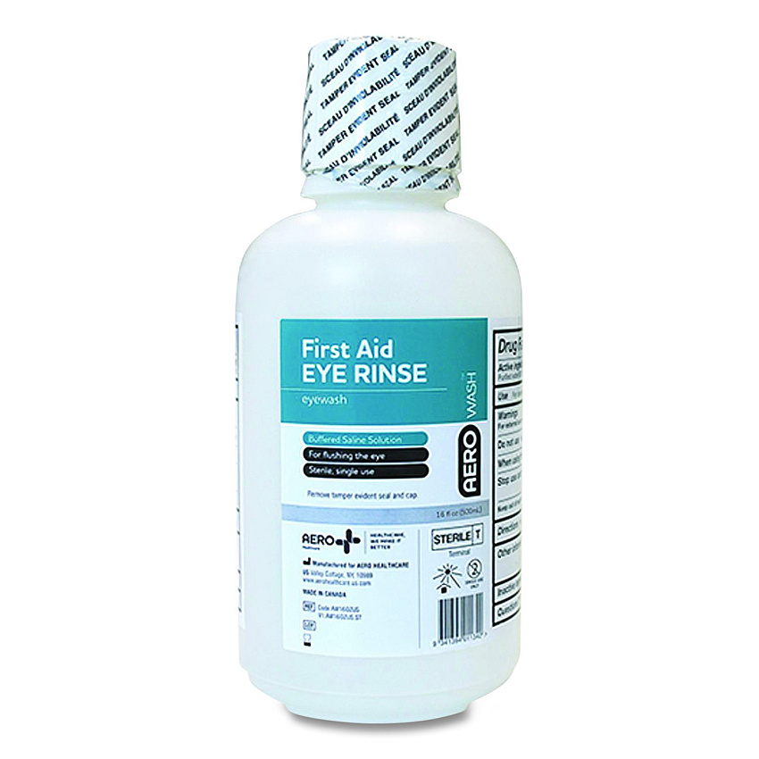 NeutraFlush AEROWASH Eyewash 16 oz Refill Bottle (AW16OZUS)