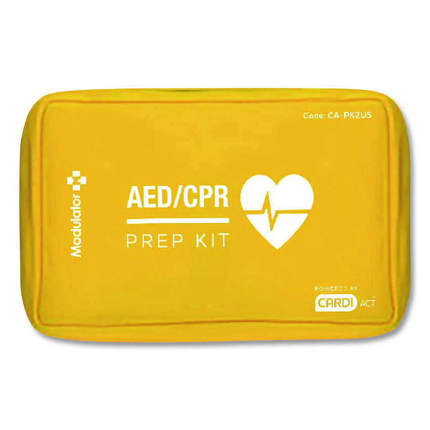 CARDIACT AED/CPR Prep Kit, 10 Pieces, Fabric Case (CAPK2US)