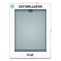 CARDIACT Defibrillator Wall Cabinet, 14.5 x 6.75 x 18.25, White (AEKM04)