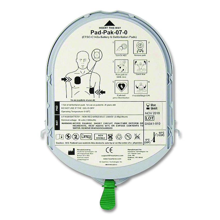 CARDIACT HeartSine Samaritan Aviation Pad-Pak (PADPAK07)