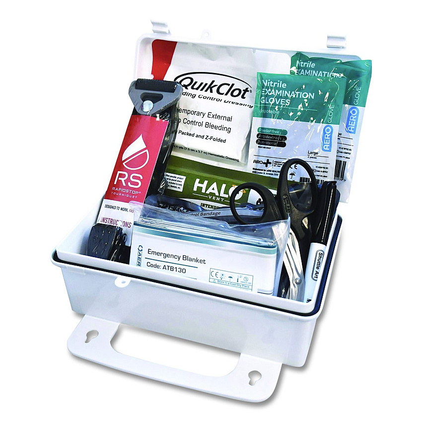 RAPIDSTOP Standard Bleed Control Kit - EMS, 10 Pieces, Plastic Case (RSK500E)