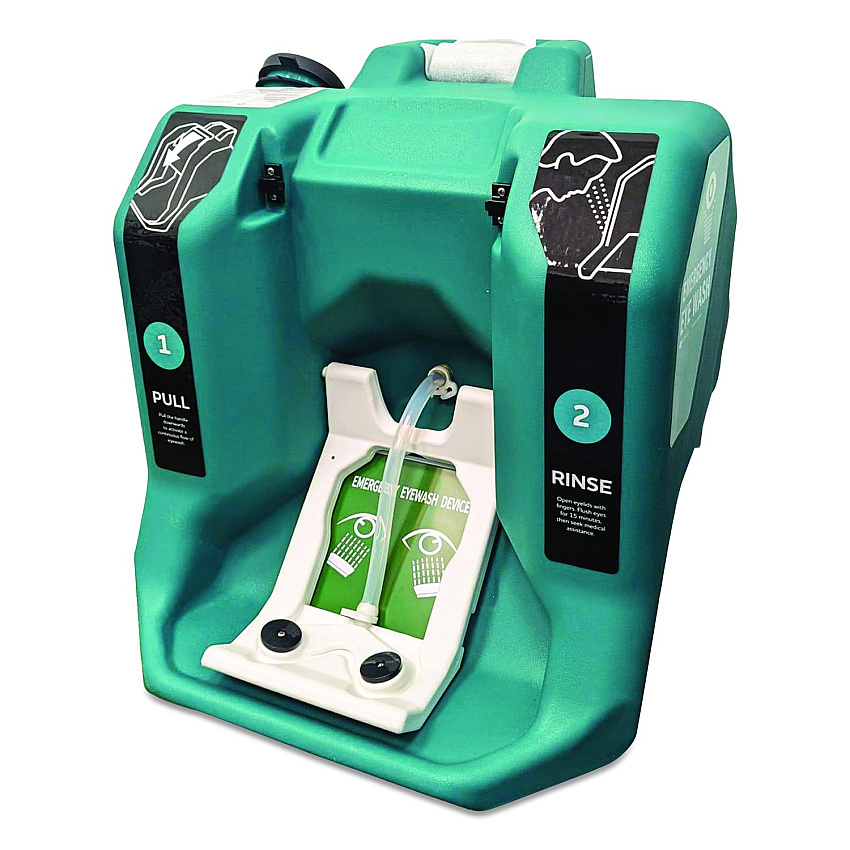 NeutraFlush Gravity Fed Eyewash Station, 16 gal (NFS2048)