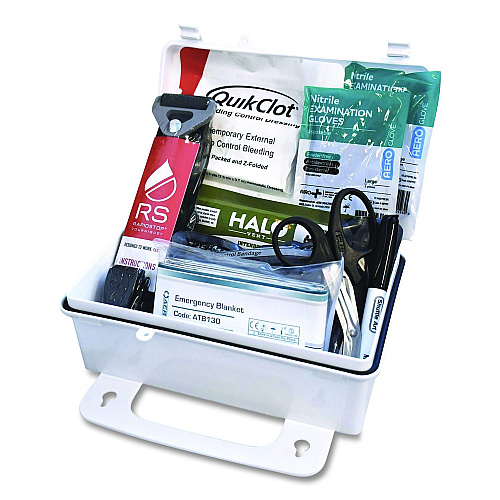 RAPIDSTOP Standard Bleed Control Kit - Military, 10 Pieces, Plastic Case (RSK500)