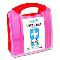 SUREFILL 25 Series ANSI A+ First Aid Kit - Plastic Retail Case, 25 Person, 111 Pieces (SF25ANR)