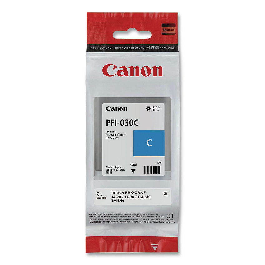 Canon 3490C001 (PFI-030) Ink, Cyan