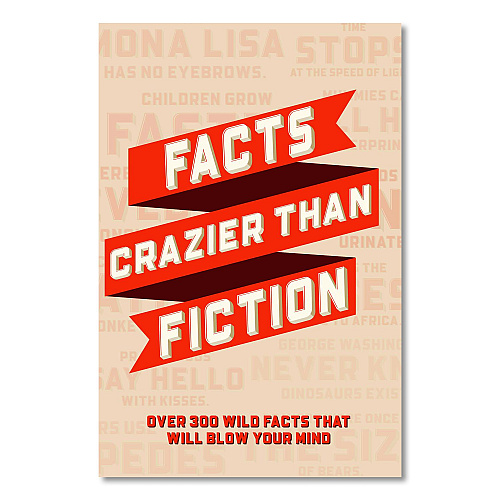 Willow Creek Press Facts Crazier Than Fiction Softcover Book, Paperback, 112 Pages (49793)