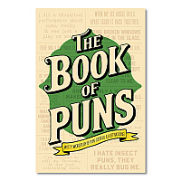 Willow Creek Press The Book of Puns Softcover Book, Paperback, 112 Pages (49809)