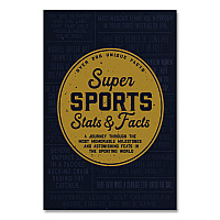 Willow Creek Press Super Sports Stats and Facts Softcover Book, Paperback, 112 Pages (49823)