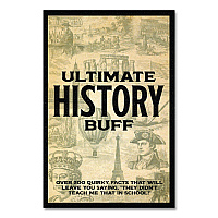 Willow Creek Press Ultimate History Buff Softcover Book, Paperback, 112 Pages (49830)