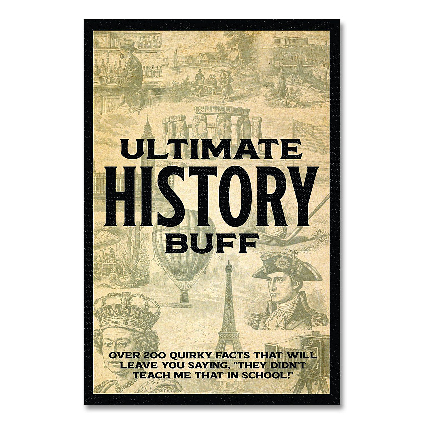 Willow Creek Press Ultimate History Buff Softcover Book, Paperback, 112 Pages (49830)