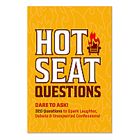 Willow Creek Press Hot Seat Questions Softcover Book, Paperback, 112 Pages (49915)