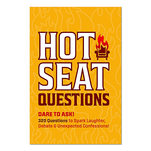 Willow Creek Press Hot Seat Questions Softcover Book, Paperback, 112 Pages (49915)