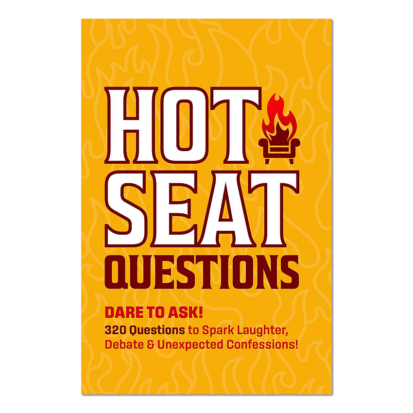 Willow Creek Press Hot Seat Questions Softcover Book, Paperback, 112 Pages (49915)