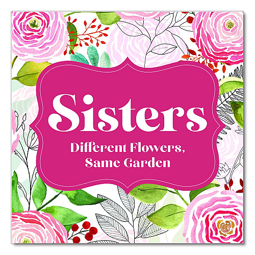 Willow Creek Press Sisters Hardcover Book, 96 Pages (49762)