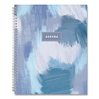 Blue Sky Tanya Blue Academic Year Daily Planner, Abstract Artwork, 11 x 8.5, Multicolor Cover, Supports Four Academic Years: 2025-2028 (156259)