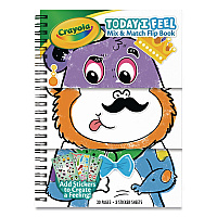 Crayola Today I Feel Animal Coloring Book, Ages 3 and Up, 30 Pages (042774)