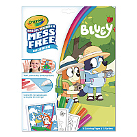 Crayola Color Wonder Bluey Coloring Book, Ages 3 and Up, 18 Pages (752805)