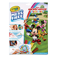 Crayola Color Wonder Mickey Mouse Clubhouse Coloring Book, Ages 3 and Up, 18 Pages (757006)