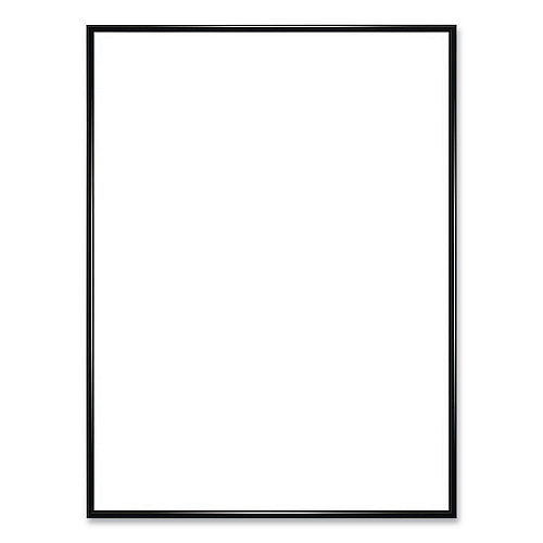 Excello Global Products Poster Frame, Plastic, 18 x 24 Insert, Black, 10/Pack (PPFRM1824CP)