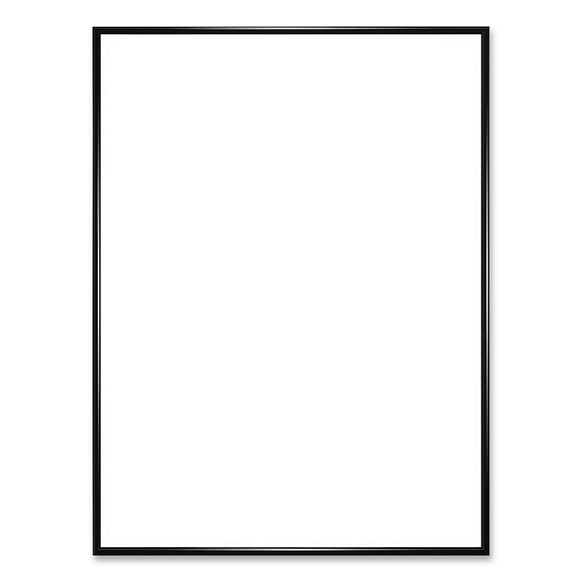Excello Global Products Poster Frame, Plastic, 18 x 24 Insert, Black, 10/Pack (PPFRM1824CP)
