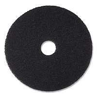 3M Stripper Pad, 10" Diameter, Black, 5/Carton (08372)