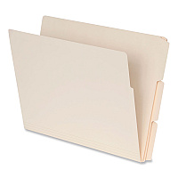 Pendaflex Manila End Tab Folders, 1/3-Cut Tabs: Assorted, Letter Size, 0.75" Expansion, Manila, 100/Box (1007001)