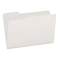 Pendaflex Double-Ply Reinforced Top Tab Colored File Folders, 1/3-Cut Tabs: Assorted, Legal, 0.75" Expansion, White, 100/Box (1007034)