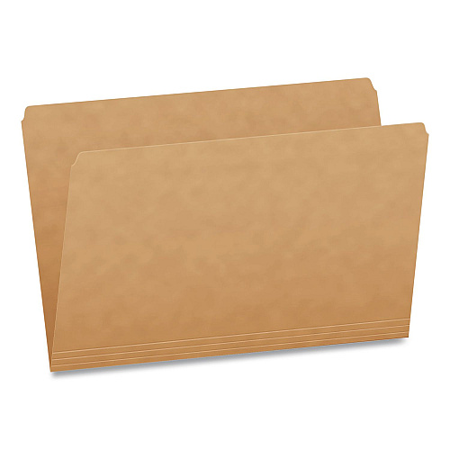 Pendaflex Kraft File Folders, Straight Tabs, Legal Size, 0.75" Expansion, Kraft, 100/Box (1007137)