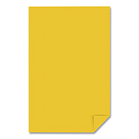 Astrobrights Color Paper, 24 lb Bond Weight, 11 x 17, Solar Yellow, 500/Ream, 5 Reams/Carton (22533CT)