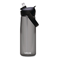 CamelBak Thrive FlipStraw Plastic Water Bottle, 25 oz, Charcoal (2853001075)