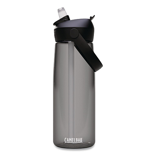 CamelBak Thrive FlipStraw Plastic Water Bottle, 25 oz, Charcoal (2853001075)